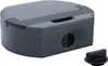 A gray plastic water tank for a robot vacuum cleaner is shown against a white background, with a black cap next to it. Náhľad obrázku produktu
