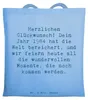 Mr. & Mrs. Panda Tote Bag Spruch 1984 Geburtstag - Sky Blue Produktbild-Vorschau 1
