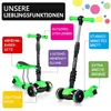 Yoleo 3-in-1 Kinder Roller Scooter mit Abnehmbarem Sitz, Produktbild-Vorschau 5