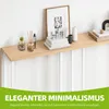 Schlanker Konsolentisch 100×20×80cm, Holz, breite Ablage, Produktbild-Vorschau 7