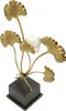 o Ferretti Świecznik Iris 29x12,5x44 cm złoty czarny Podgląd zdjęcia produktu 2