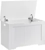 Contenitore e panca LEHAC con coperchio, bianco Anteprima dell’immagine prodotto 1