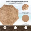 Ombrellone da spiaggia con copertura in paglia da 200 cm, Anteprima dell’immagine prodotto 5