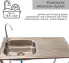 Westerholt 2304 Edelstahl Outdoor Camping Waschtisch Spüle Produktbild-Vorschau 11