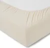 Estella Jersey-Spannlaken   100x200cm Farbe platin AL Produktbild-Vorschau 2