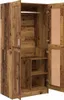 vidaXL Kleiderschrank Altholz 82,5 x 51,5 x 180 cm Produktbild-Vorschau 1