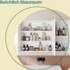 Weißer Badezimmerschrank – Aufbewahrungsschrank – Organizer Produktbild-Vorschau 6