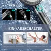 Gefilterter Duschkopf mit Handbrause, 10 Ersatzfilter, 2 m Produktbild-Vorschau 3