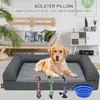 Hundebett für große/mittlere/ kleine Hunde - Waschbar Produktbild-Vorschau 2