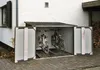 Garáž pro 4 jízdní kola206 x 204 x 145/163 cm Položka pro Náhled obrázku produktu 1