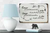 Holzschild Spruch 18x12cm tanze liebe singe lebe als gäbe Produktbild-Vorschau 5