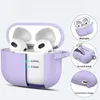 AirPods 3 Silikon Schutzhülle mit Karabiner, Soft Touch Produktbild-Vorschau 2