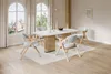 Sweiko 2 chaises de salle à manger pliantes, chaises de Voir les images du produit 19