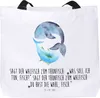 Mr. & Mrs. Panda Schultasche Walfisch Thunfisch - Weiß - Produktbild-Vorschau 1