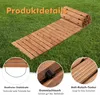 COSTWAY Ausrollbarer Garten-Holzweg, 245 cm, Rollweg mit Produktbild-Vorschau 4
