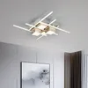 Deckenleuchte Trio Roger 35 Watt LED Deckenlampe Nickelmatt Produktbild-Vorschau 1