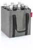 reisenthel bolsa de compras Bottlebag Twist Silver gris Vista previa de la imagen del producto 2