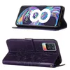 OPPO Realme 8 Pouzdro, Motýlí Reliéf Flip Kožené Pouzdro s Náhled obrázku produktu 3