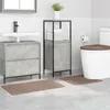 vidaXL Anti-Rutsch Badematten-Set 3 stk. Braun 50 x 80 cm Produktbild-Vorschau 3