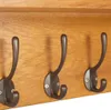 vidaXL Wieszak ścienny 60x16x16 cm lite drewno dębowe Podgląd zdjęcia produktu 14