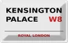 vianmo Blechschild 12x18 cm Royal Kensington Palace W8 Produktbild-Vorschau 1