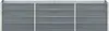 vidaXL Garten-Hochbeet Verzinkter Stahl 240×40×45 cm Grau Produktbild-Vorschau 2