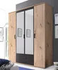 Kleiderschrank Drehtürenschrank Artisan Eiche - anthrazit Produktbild-Vorschau 2