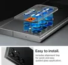 Spigen Optik.tr "Ez Fit" Camera Protector 2-Pack Galaxy S23 Voir les images du produit 8