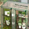 Outsunny 3-stöckiges Gartengewächshaus, Produktbild-Vorschau 5