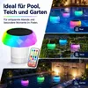 Solar Dosierschwimmer Pool, 2-in-1: Chlorbox & LED, 7 Produktbild-Vorschau 4