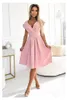 Kleid NUMOCO SCARLETT 348-9 ROSA Größe: M Produktbild-Vorschau 2