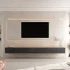 WEST TV-Lowboard 300 cm (3x 100cm), wandhängend, mit Produktbild-Vorschau 2