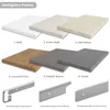 Arbeitsplatte für Küchenmöbel 40x60cm / 28mm dick Weiß Produktbild-Vorschau 5