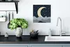 MuchoWow® Poster Pastell - Nacht - Mond 30x30 cm - Produktbild-Vorschau 3