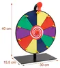 Relaxdays, otočné kolo štěstí, průměr 30 cm, stolní hra, 10 Náhled obrázku produktu 4