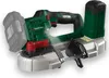 A cordless band saw is shown against a white background. Produktbild-Vorschau