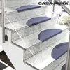 Staircase with blue stair mats. Anteprima dell’immagine prodotto