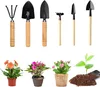 Mini Gartenwerkzeug Set, 6 Stück Gartenschaufel Klein Produktbild-Vorschau 1