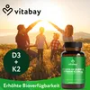 Vitabay Vitamin D3 + K2 Depot – 180 vegane Tabletten – Produktbild-Vorschau 6
