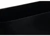 Blumenkasten Lafiora oval Metall 29 x 15,5 x 9,5 cm schwarz Produktbild-Vorschau 2