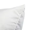 A close-up view of the corner of a white pillow. Produktbild-Vorschau