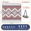 Sekey 200x200 cm Picknickdecke Wasserdicht Campingdecke XXL Produktbild-Vorschau 7