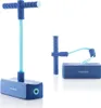 A pogo stick and its disassembled parts are shown against a white background. Produktbild-Vorschau