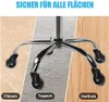 OUNUO, lot de 5 roulettes pour chaise de bureau, roulettes Voir les images du produit 3