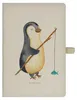 Mr. & Mrs. Panda Skizzenbuch Pinguin Angler - Transparent - Produktbild-Vorschau 1