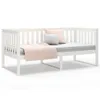 vidaXL Letto da giorno senza materasso bianco 90x190 cm in Anteprima dell’immagine prodotto 5
