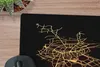 MuchoWow® Mauspad Mousepad Nürnberg - Gold - Stadtplan - Produktbild-Vorschau 2