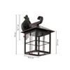 Lindby Außenwandleuchte Ida, rostfarben, Laterne, 34 cm, Produktbild-Vorschau 9