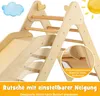 2 in 1 Kletterdreieck mit Rutsche, Indoor Klettergerüst, Produktbild-Vorschau 3