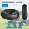 Wiltec Reifen für den Aufsitzmäher 11x4.00-4 4pr mit Produktbild-Vorschau 4